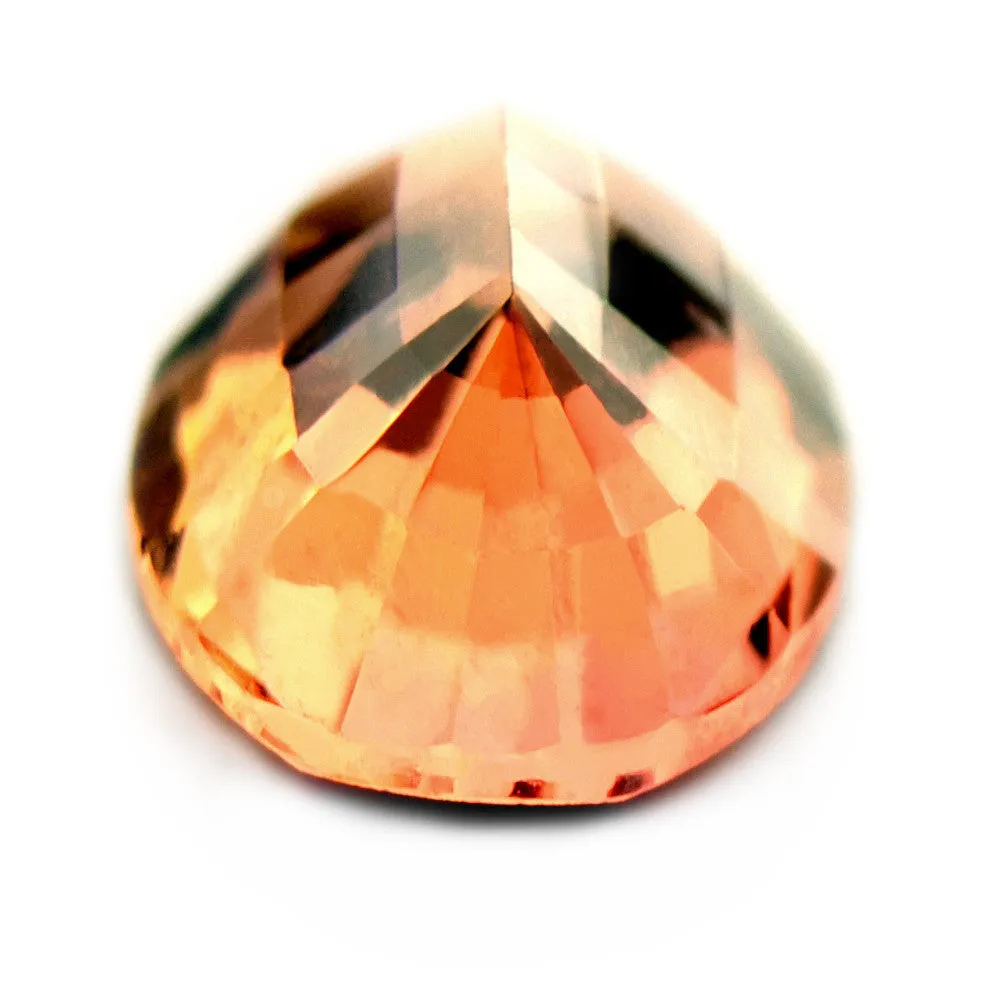 1.23ct Certified Natural Orange Sapphire