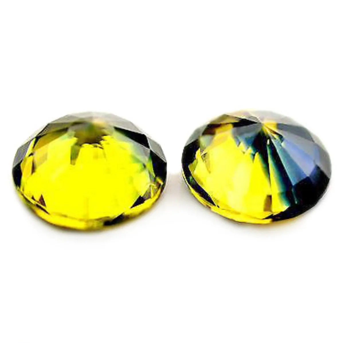 1.25ct Certified Natural Multicolor Sapphire Matching Pair