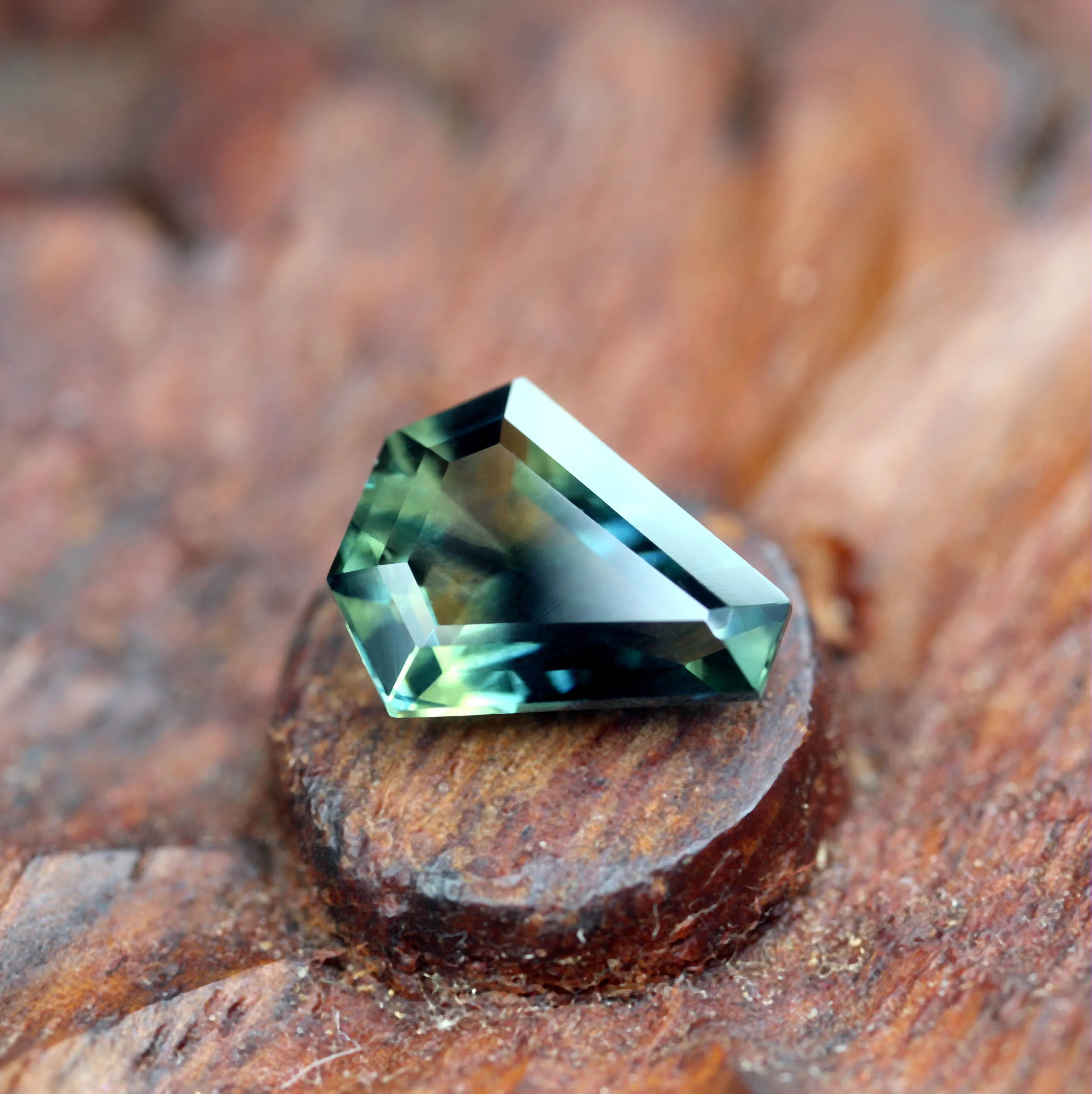 1.26ct Certified Natural Multicolor Sapphire