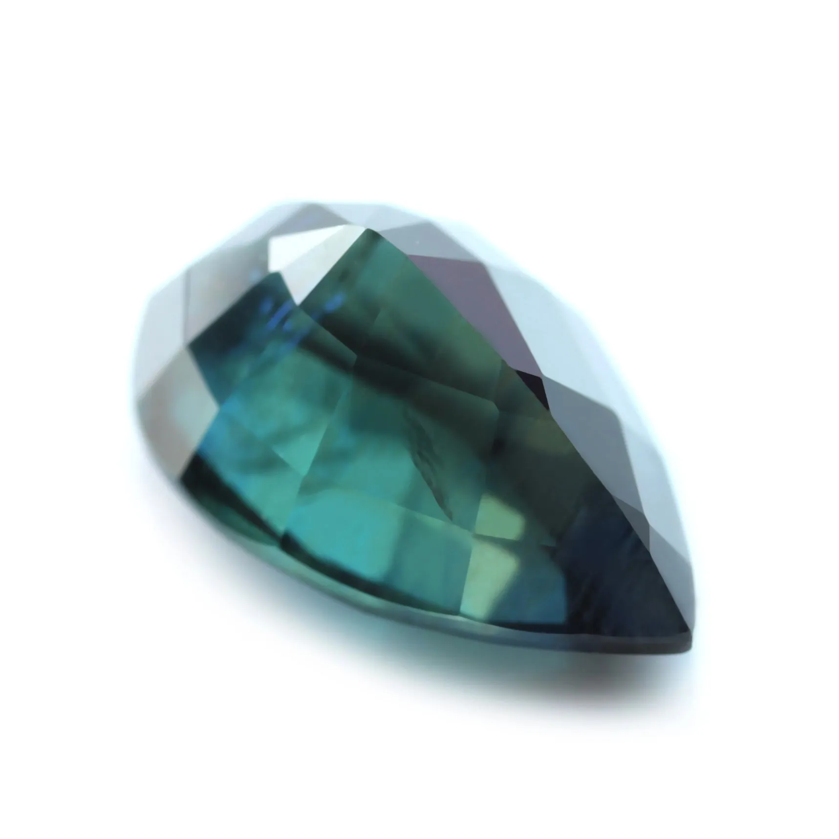 1.29ct Certified Natural Teal Sapphire