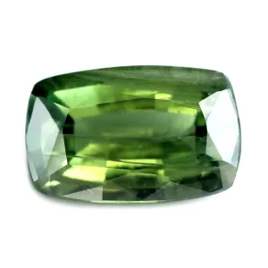 1.35ct Certified Natural Green Sapphire