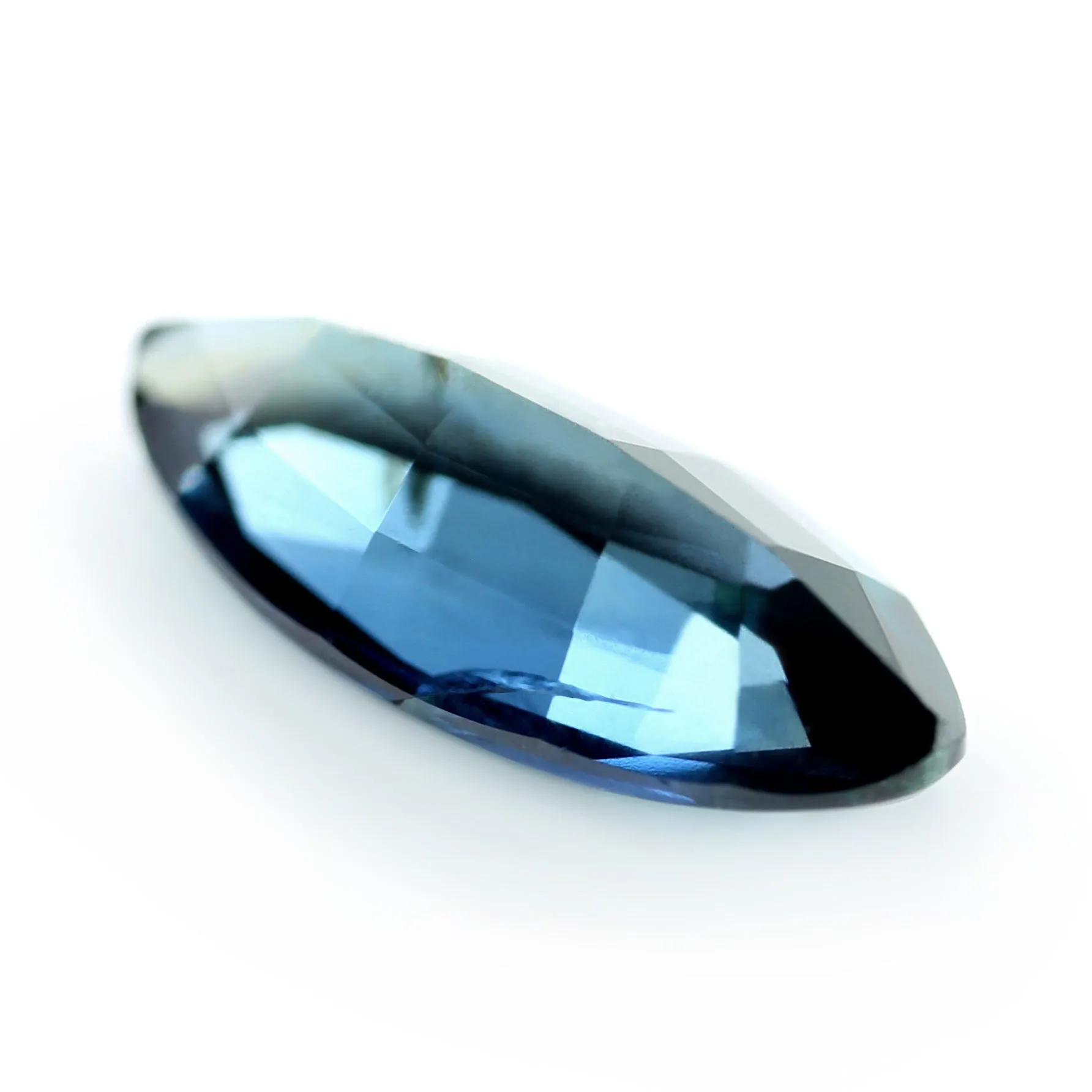 1.39ct Certified Natural Teal Sapphire