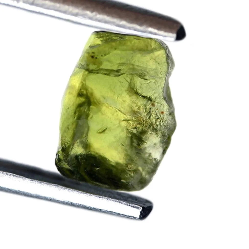 1.43ct Certified Natural Lime Green Sapphire