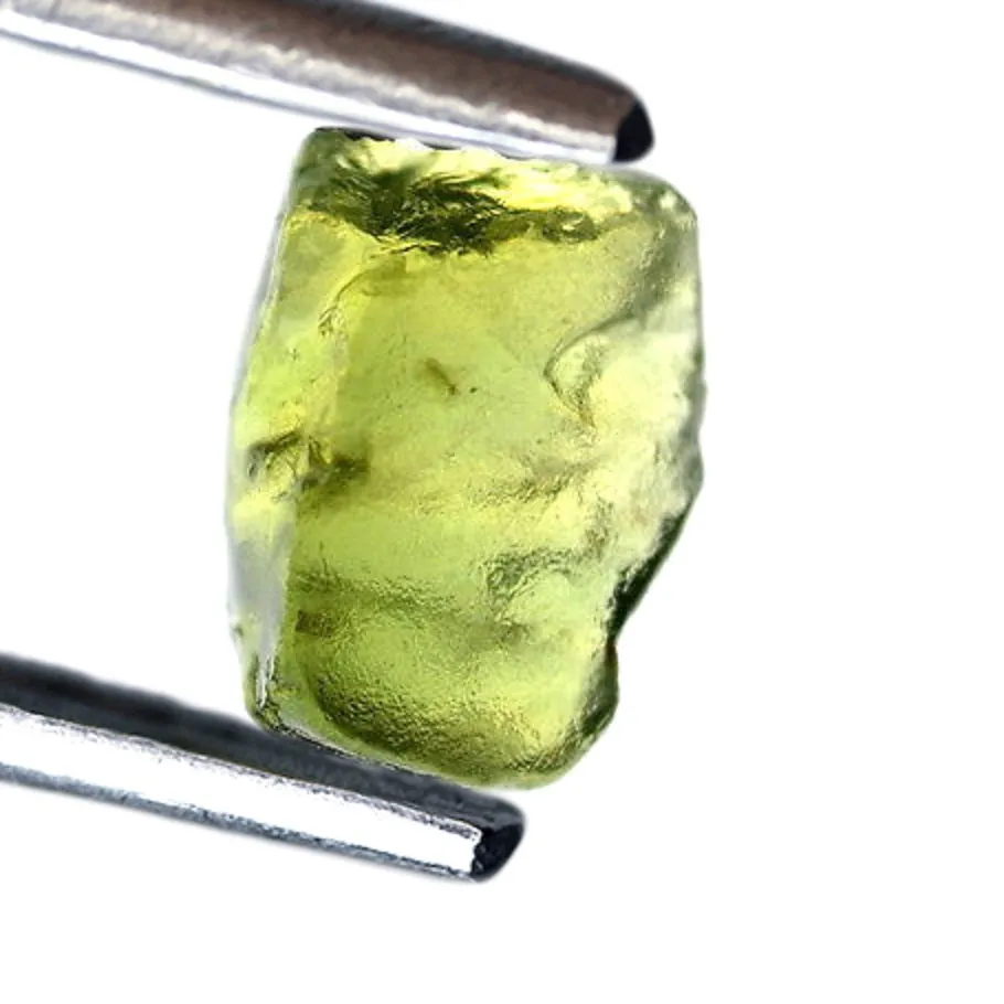 1.43ct Certified Natural Lime Green Sapphire