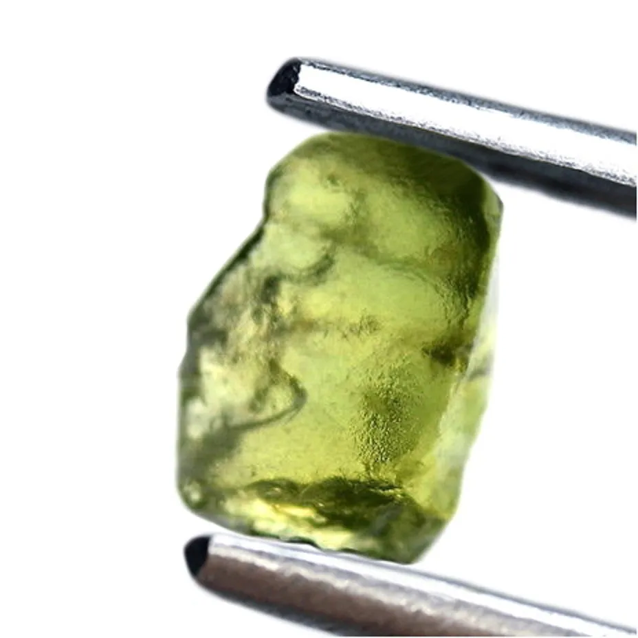 1.43ct Certified Natural Lime Green Sapphire
