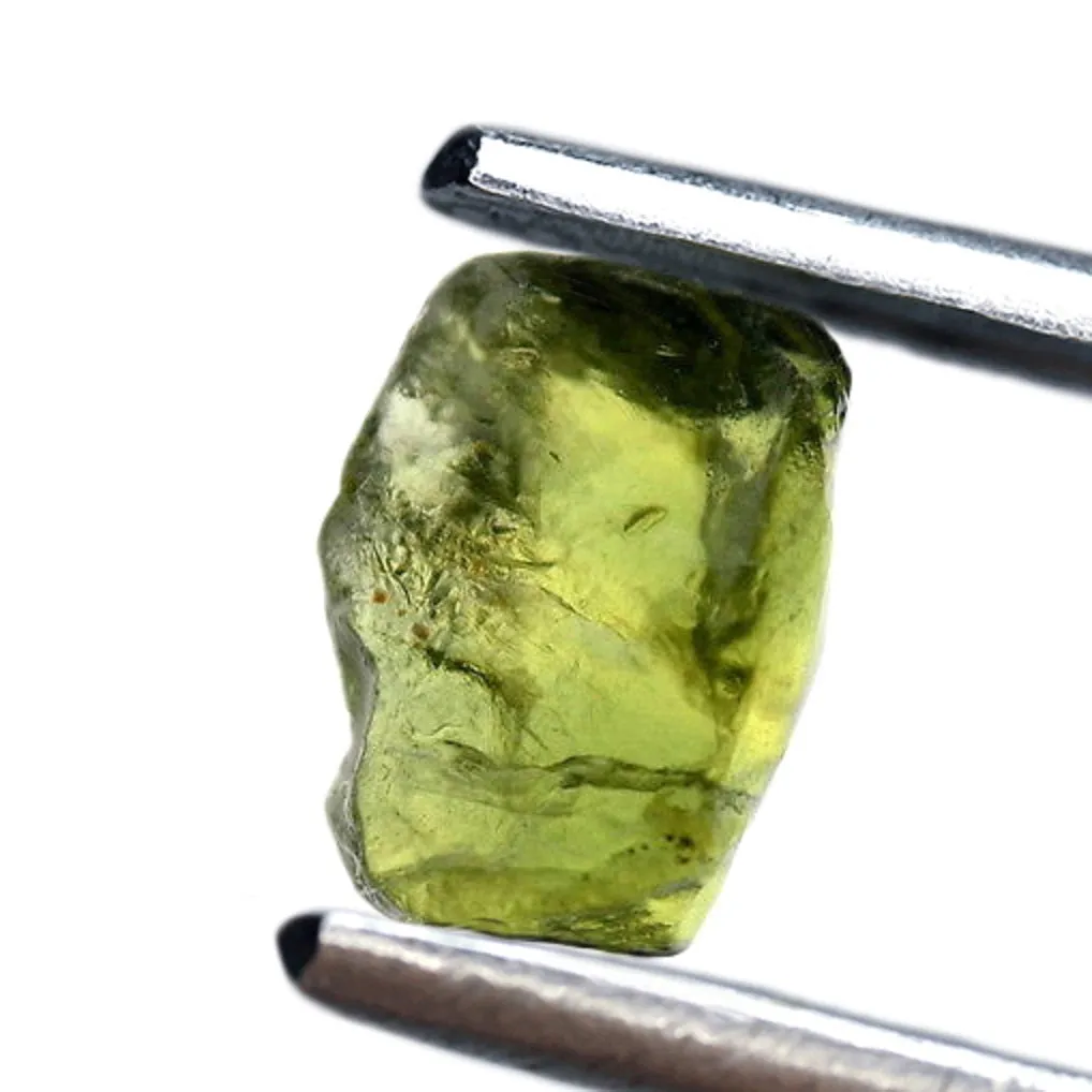 1.43ct Certified Natural Lime Green Sapphire