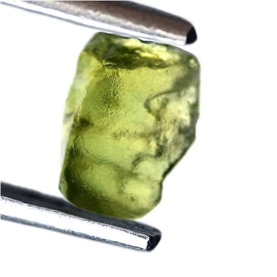 1.43ct Certified Natural Lime Green Sapphire