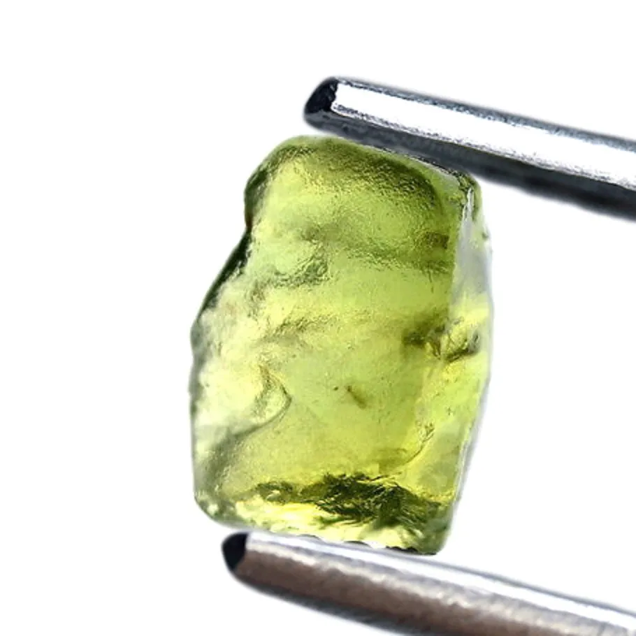 1.43ct Certified Natural Lime Green Sapphire