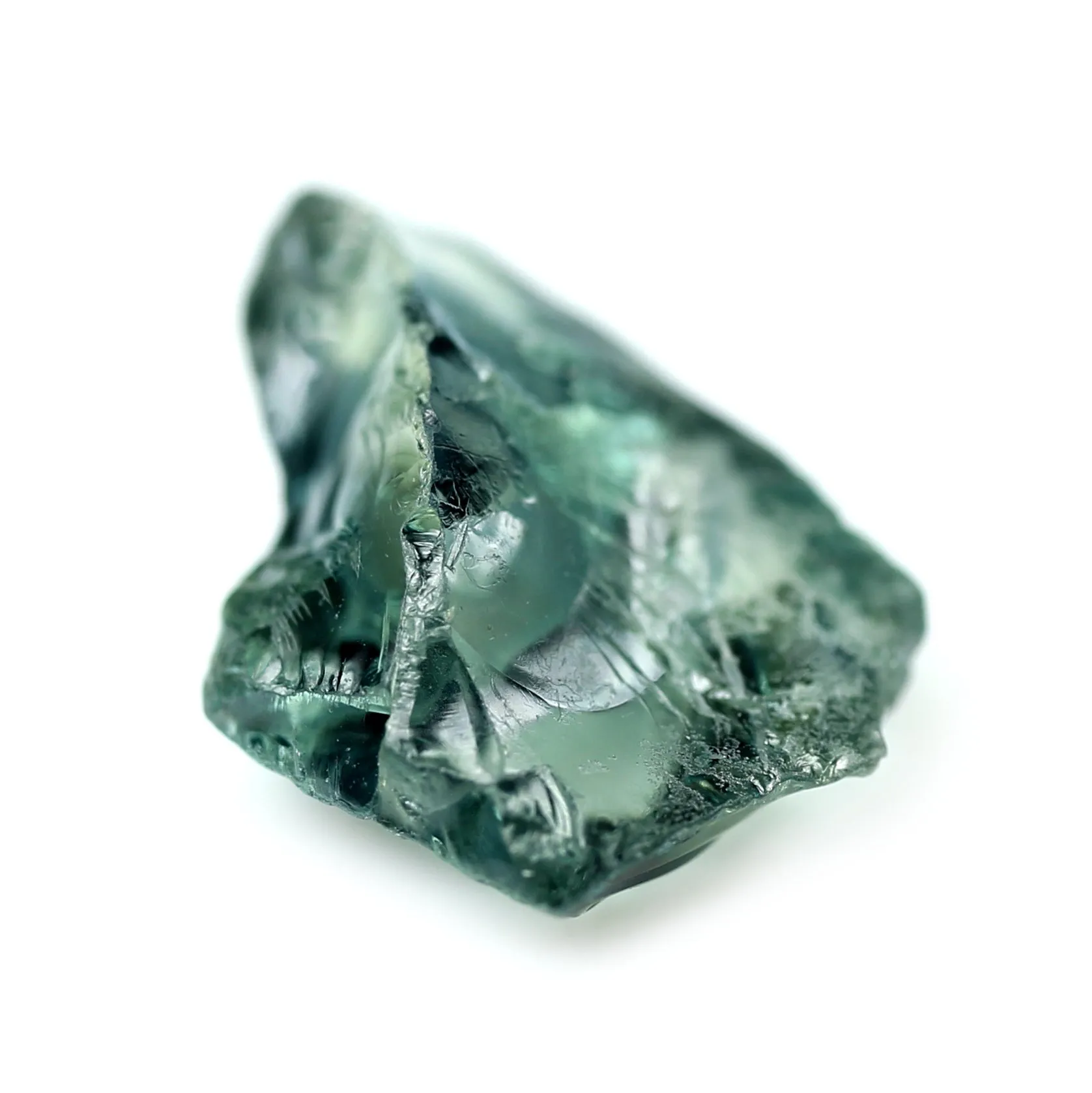 1.44ct Certified Natural Teal Sapphire