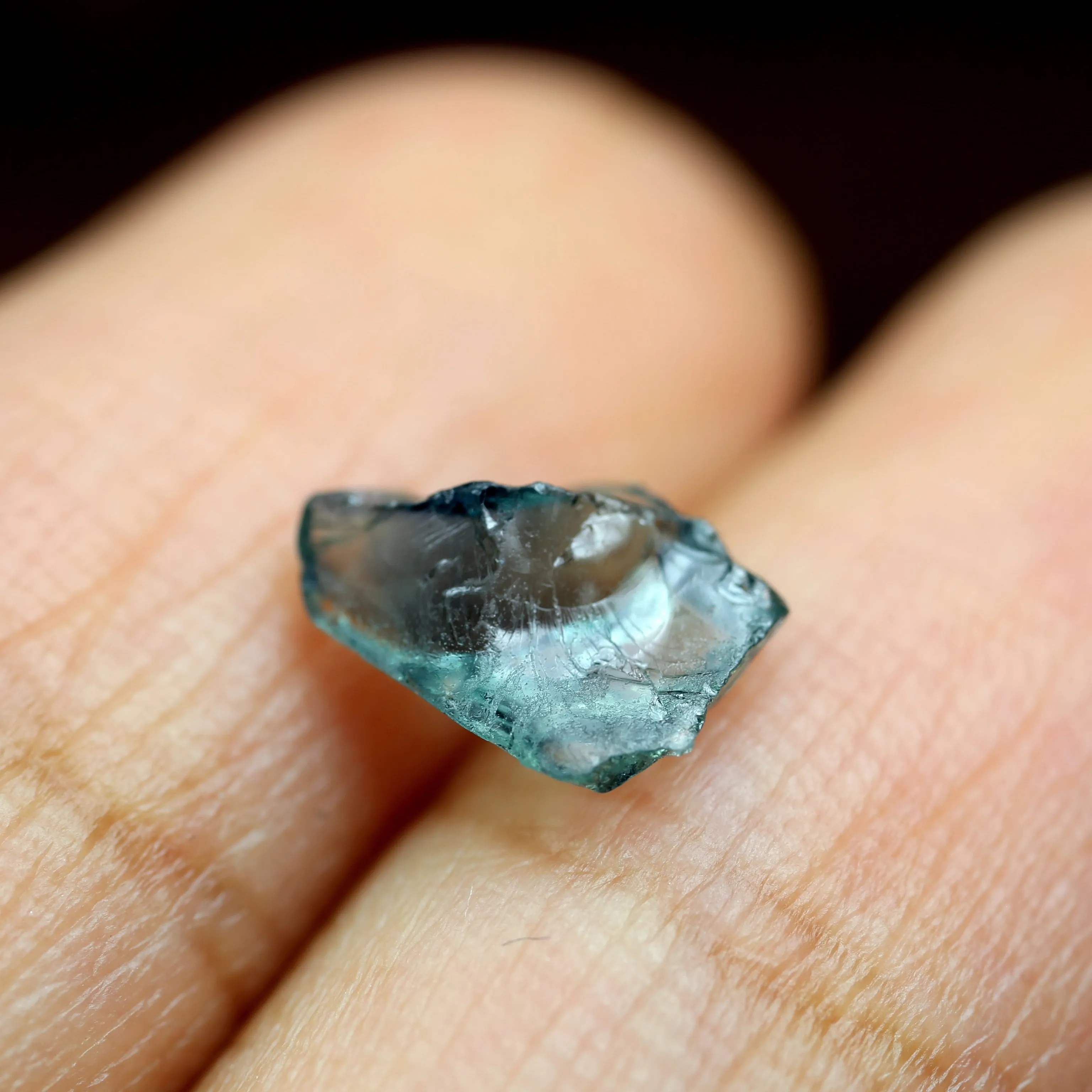1.44ct Certified Natural Teal Sapphire