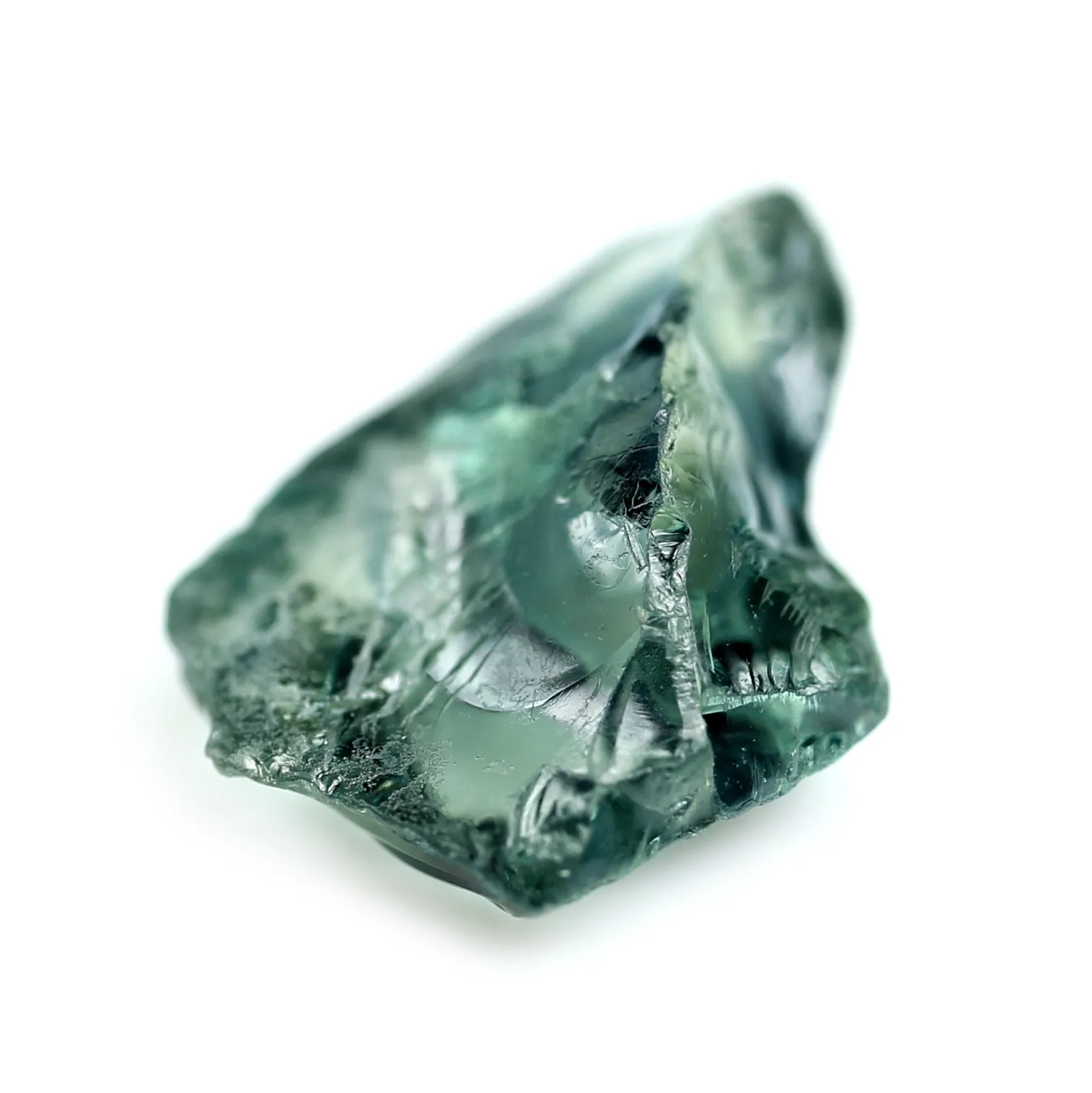 1.44ct Certified Natural Teal Sapphire