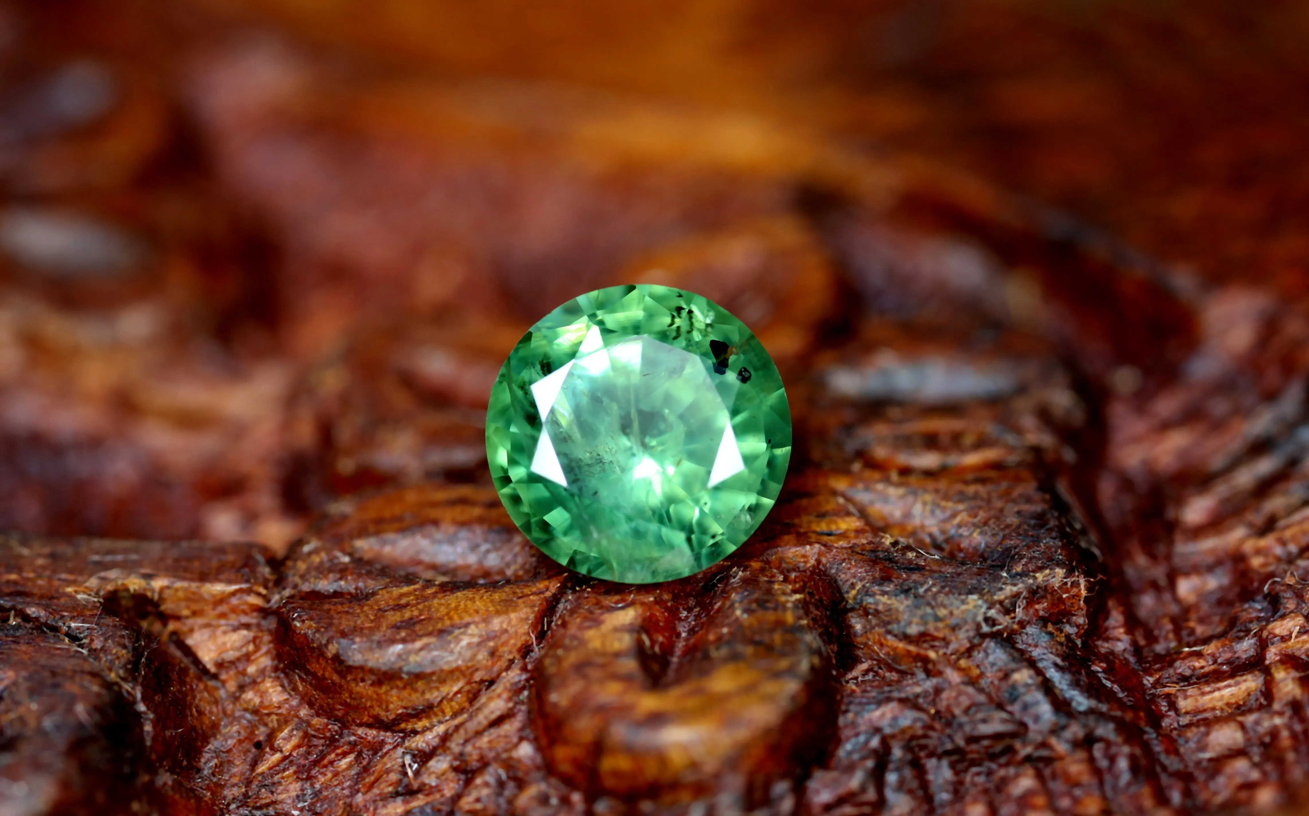 1.44cts Certified Natural Green Sapphire