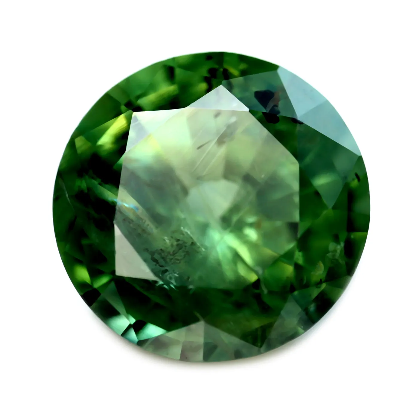 1.44cts Certified Natural Green Sapphire
