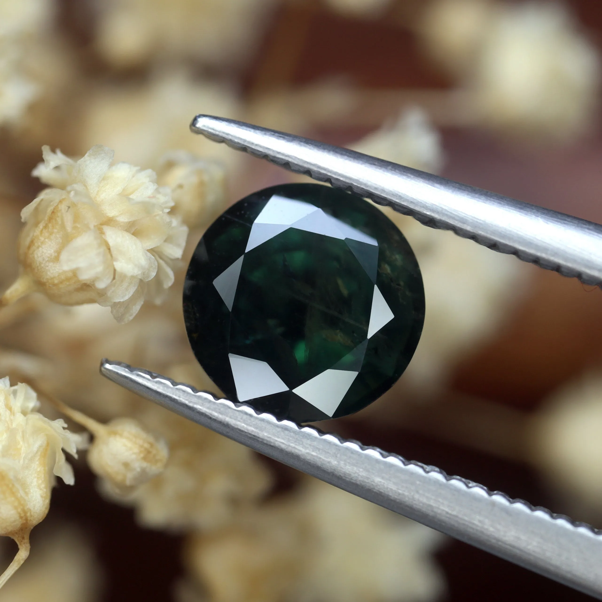 1.48ct Certified Natural Green Sapphire