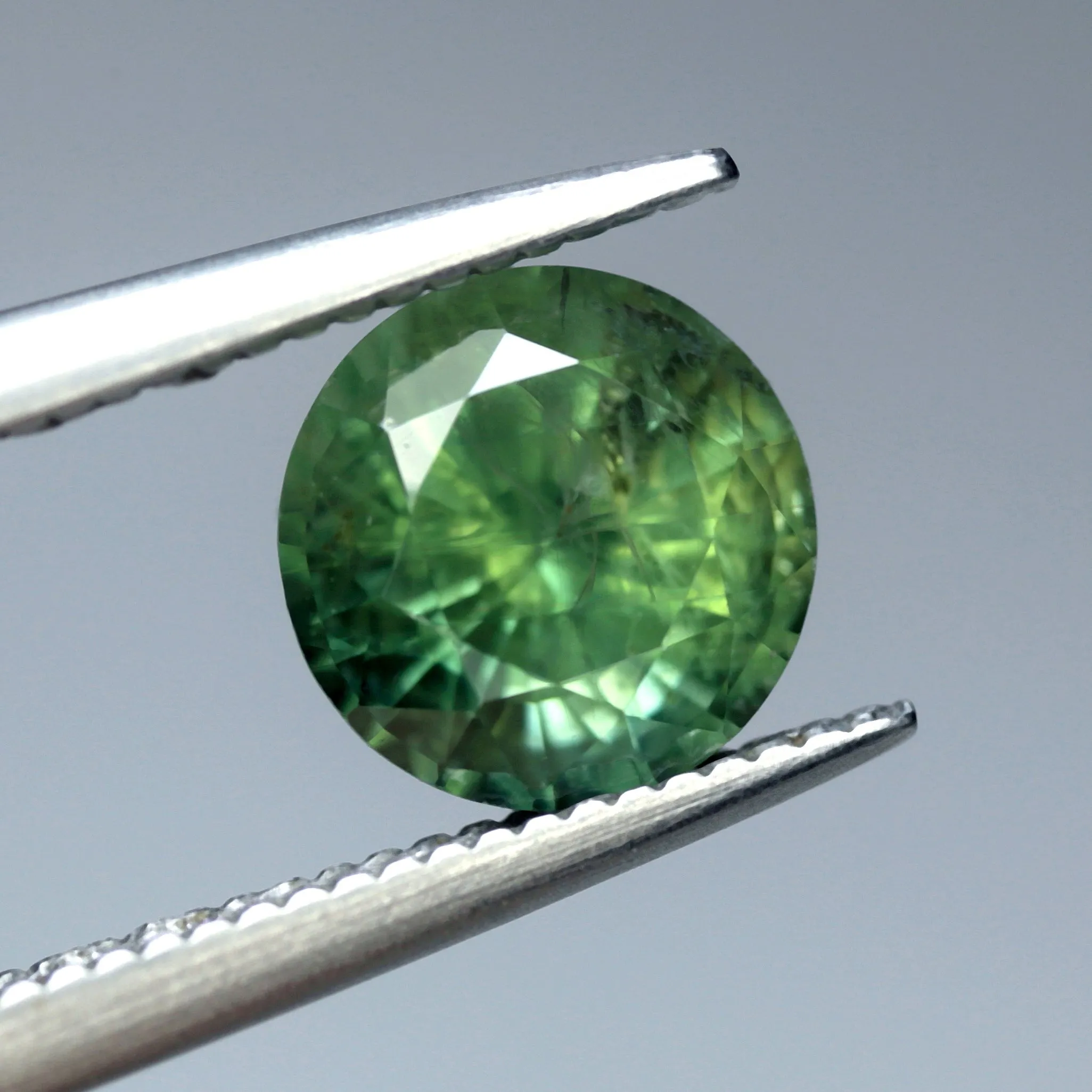 1.50ct Certified Natural Green Sapphire