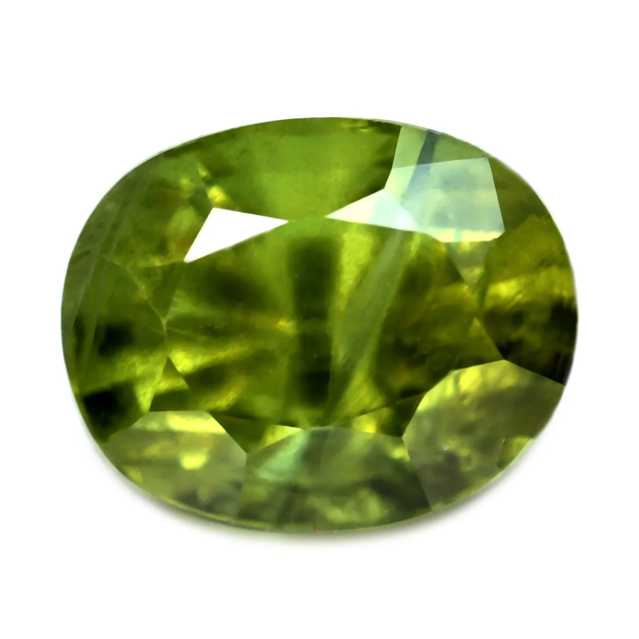 1.58ct Certified Natural Green Sapphire