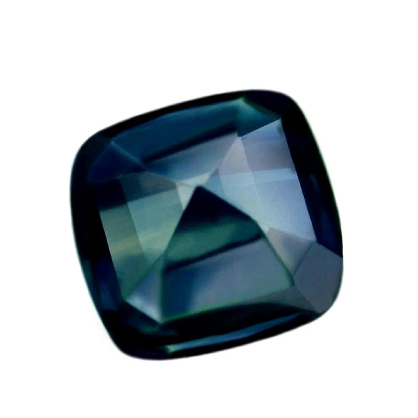 1.58cts Certified Natural Teal Sapphire