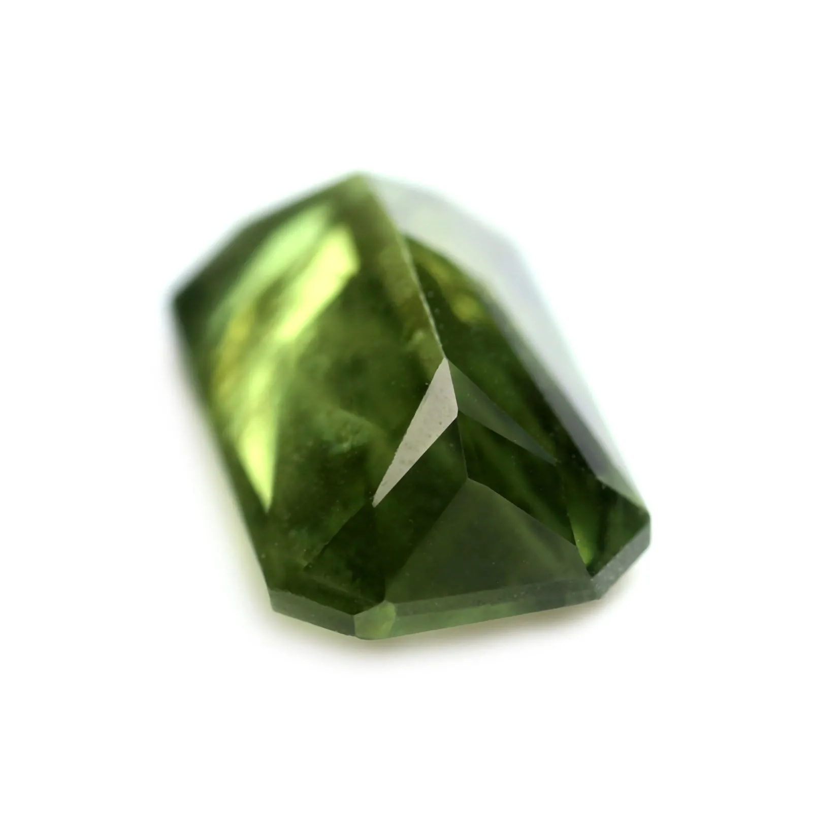 1.59ct Certified Natural Green Sapphire