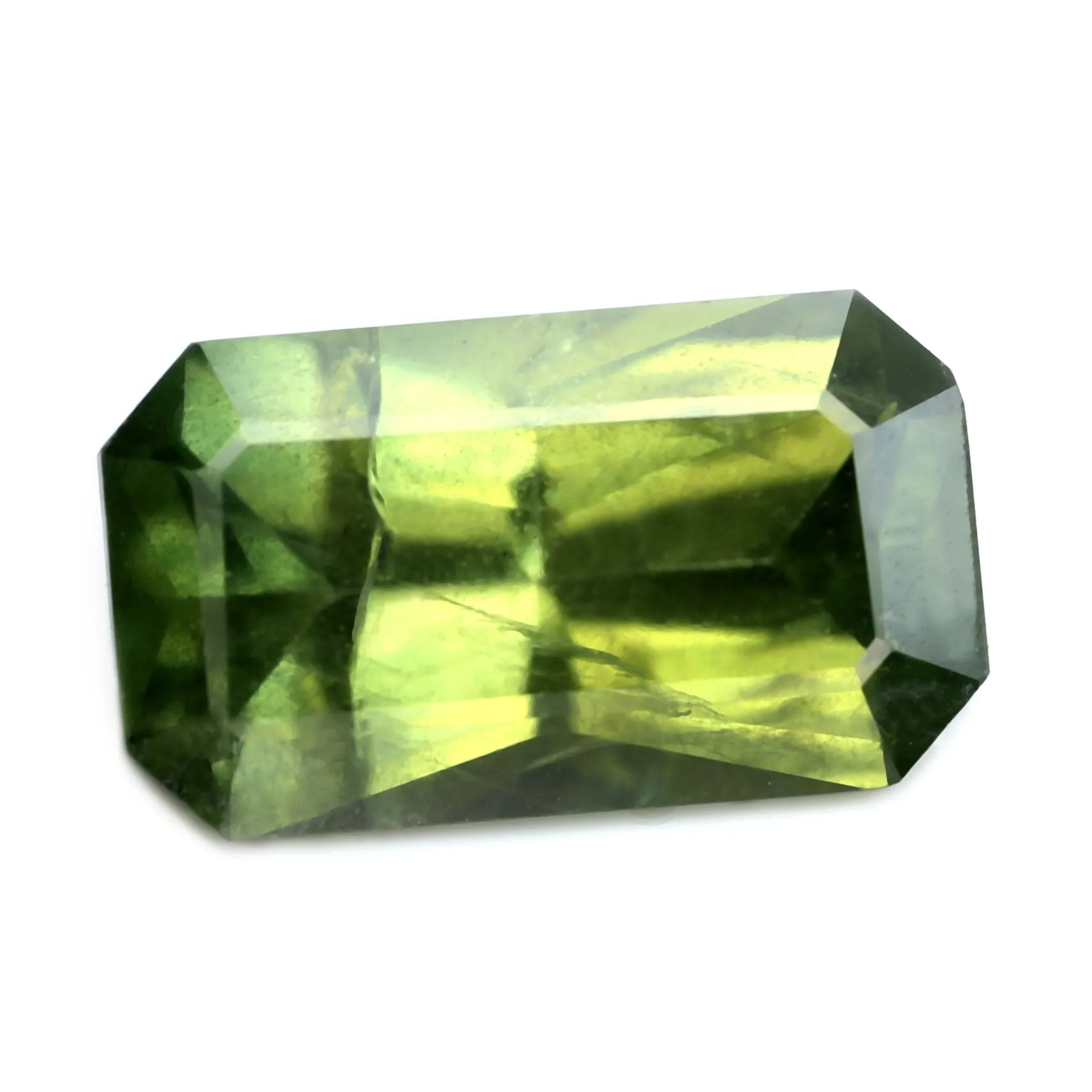 1.59ct Certified Natural Green Sapphire