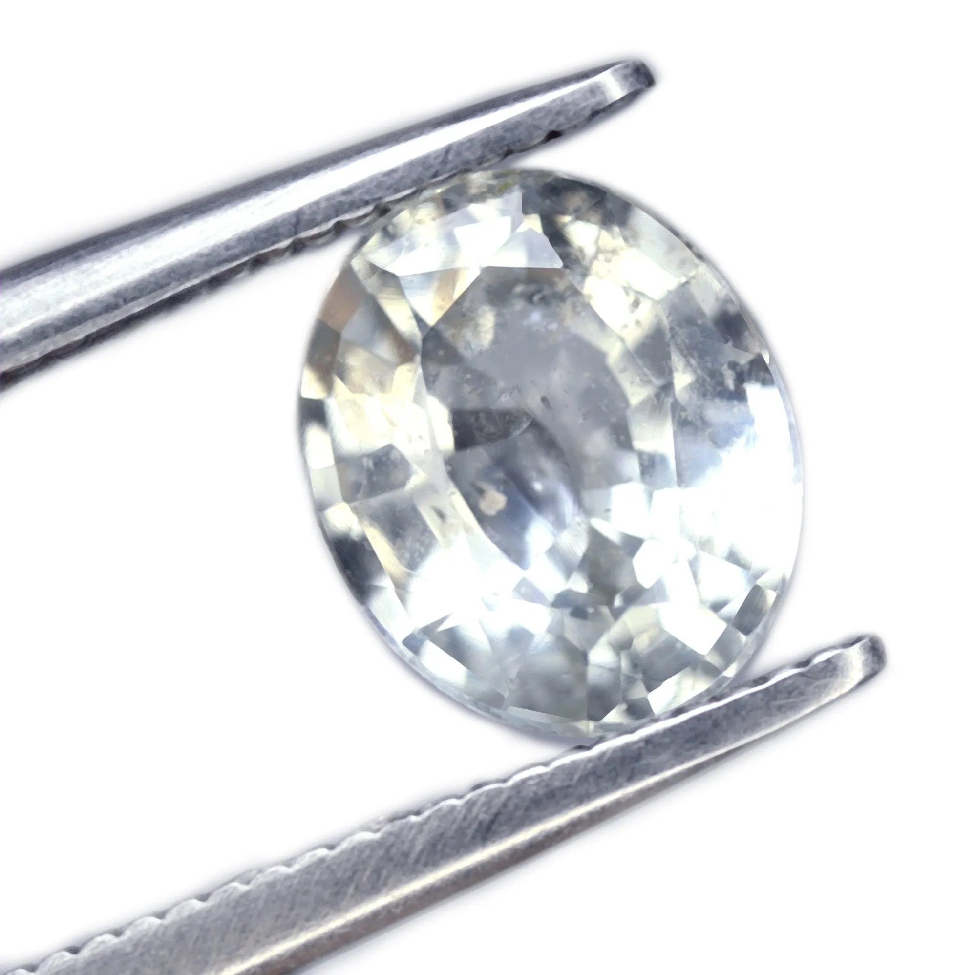 1.60ct Certified Natural White Sapphire