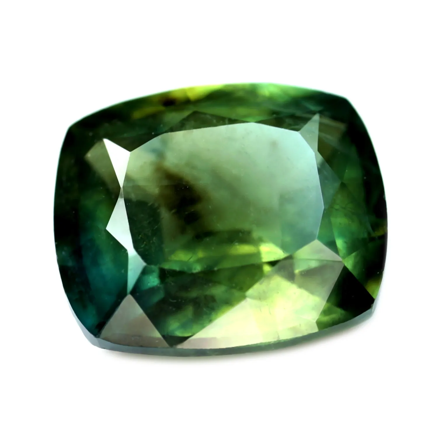 1.64ct Certified Natural Green Sapphire