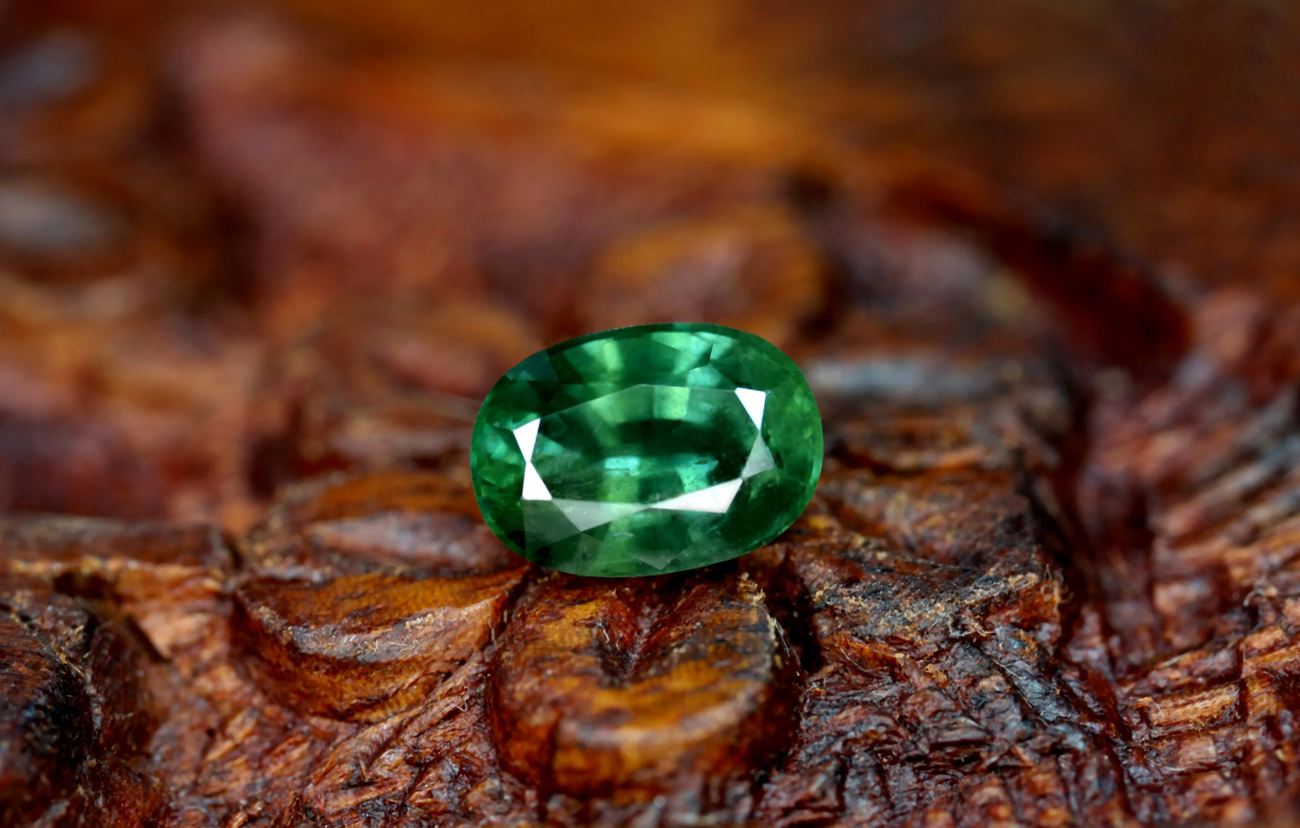 1.65ct Certified Natural Green Sapphire