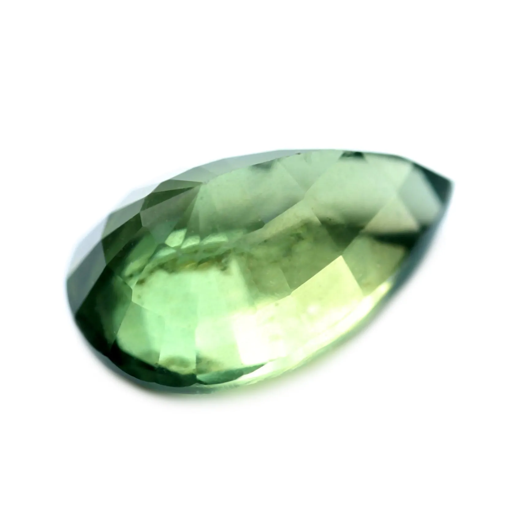 1.73ct Certified Natural Green Sapphire