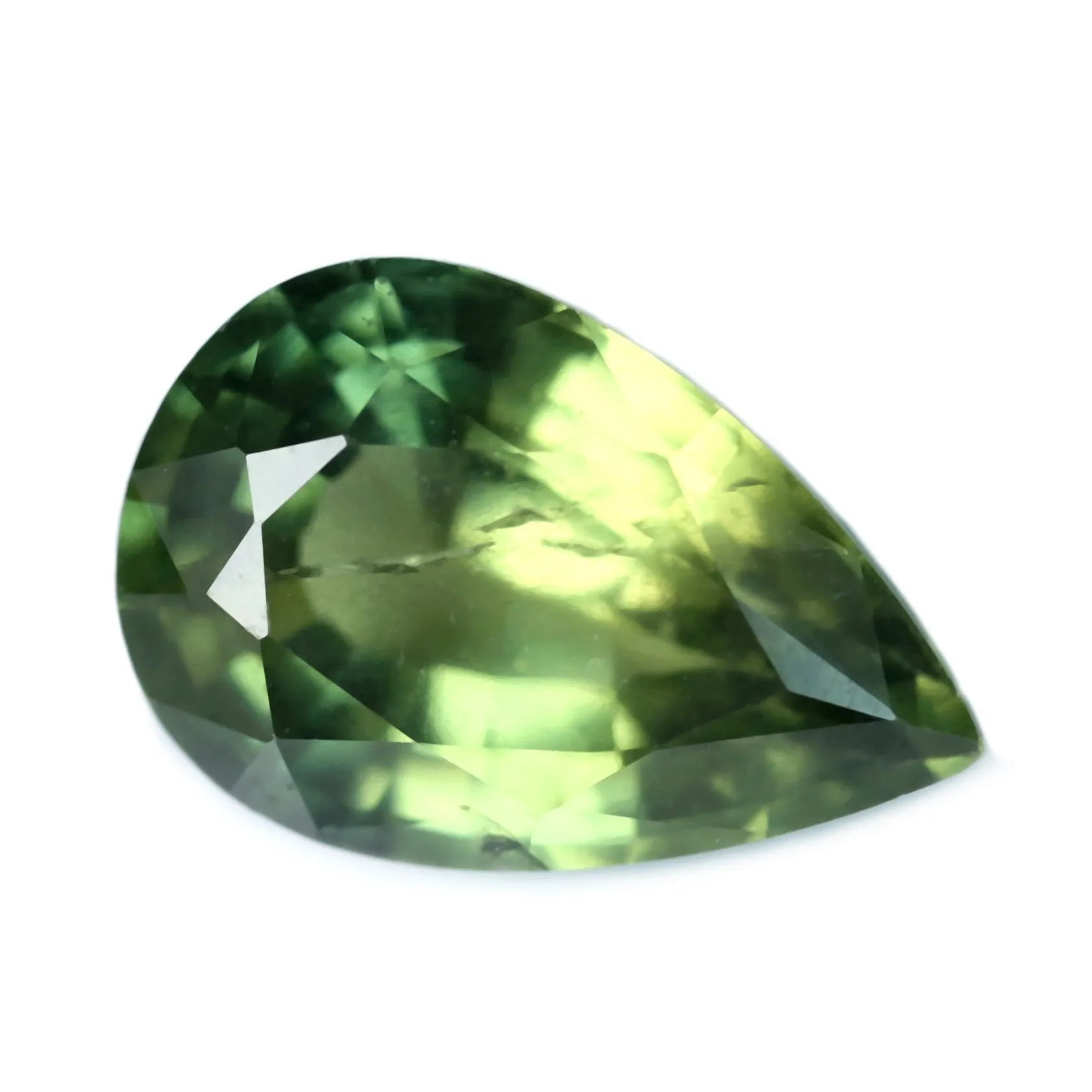 1.73ct Certified Natural Green Sapphire