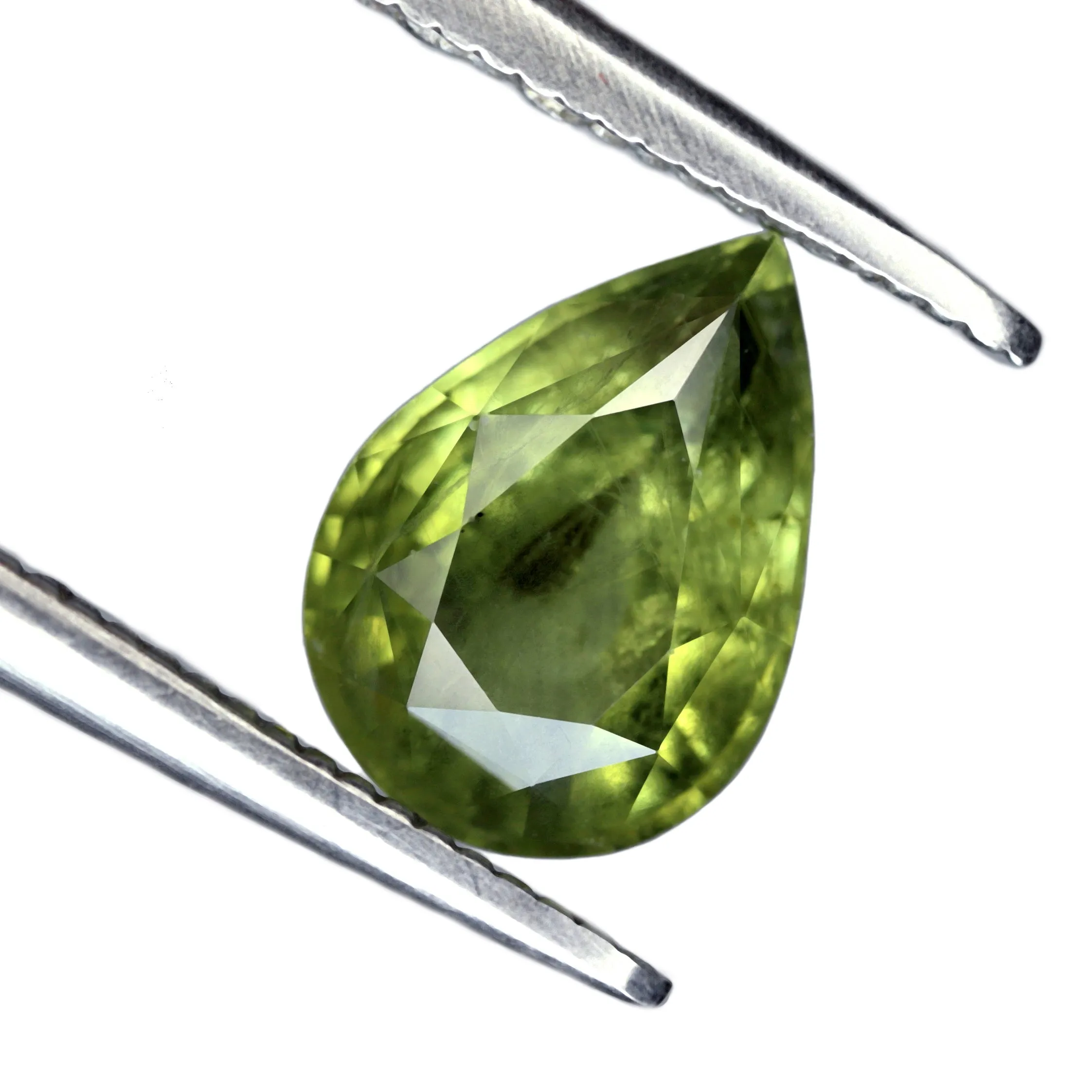 1.76ct Certified Natural Green Sapphire