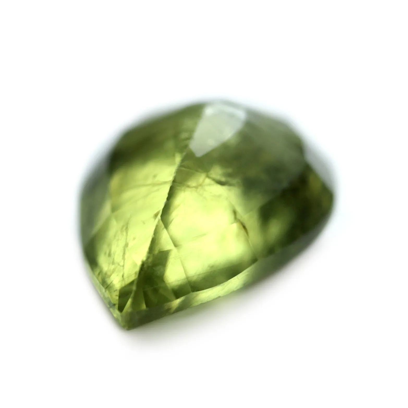 1.76ct Certified Natural Green Sapphire