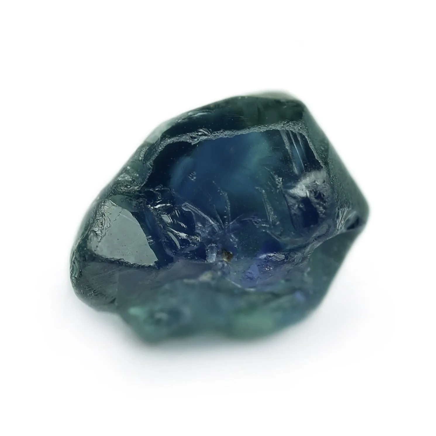 1.84ct Certified Natural Teal Sapphire
