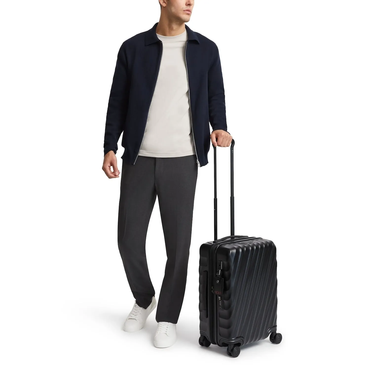19 Degree International Expandable 4 Wheeled Carry-On