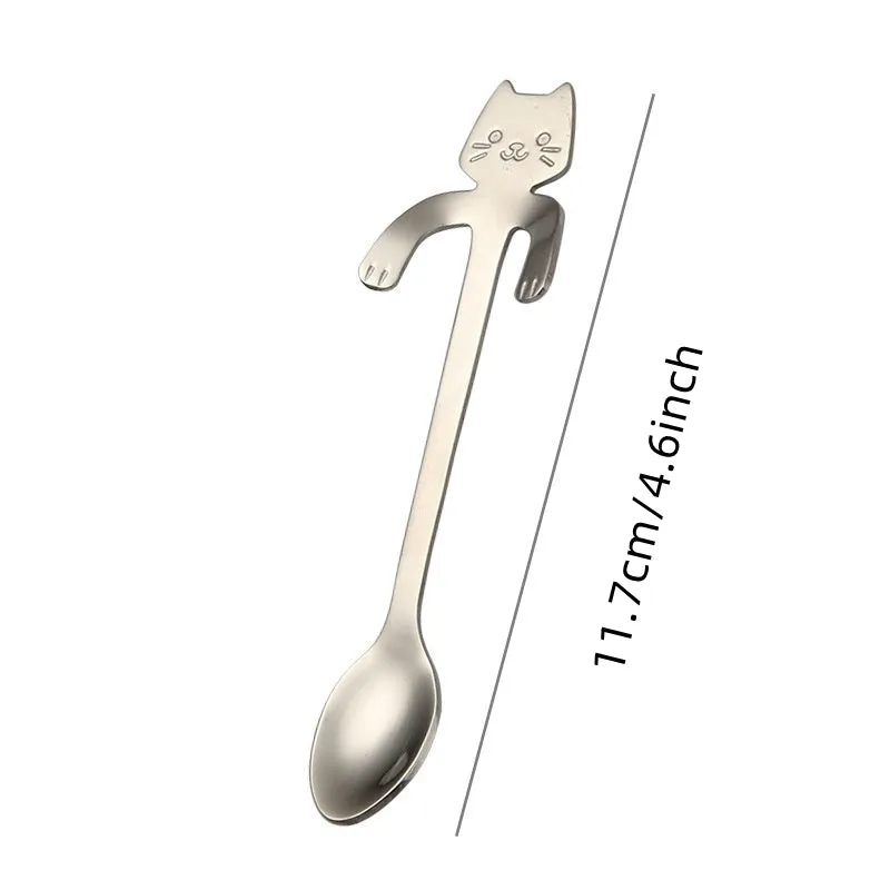 1pc Cute Cat Spoon - Fun Kitchen Gadget