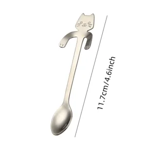 1pc Cute Cat Spoon - Fun Kitchen Gadget