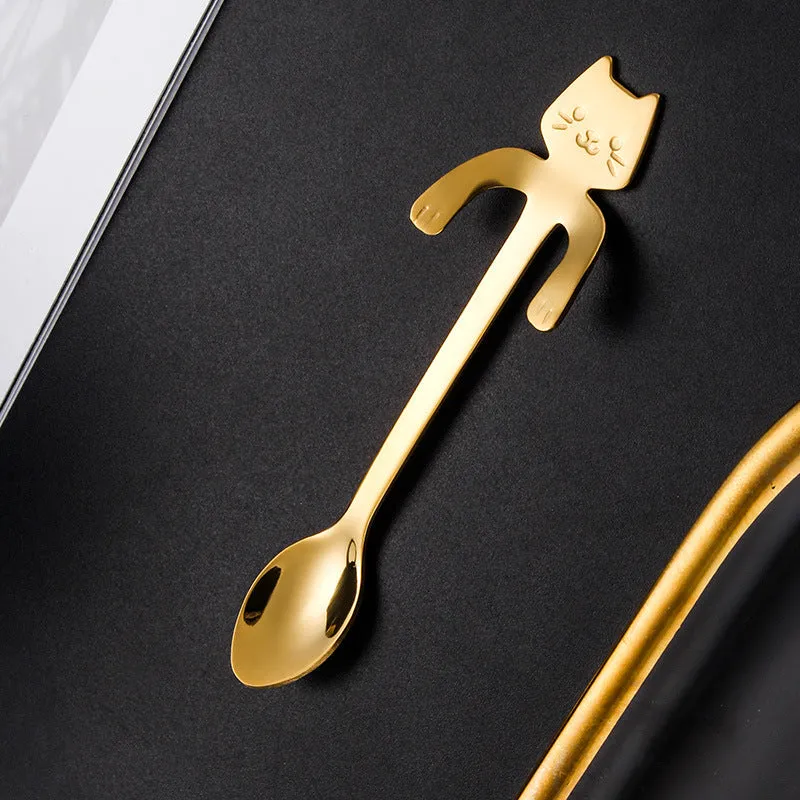 1pc Cute Cat Spoon - Fun Kitchen Gadget