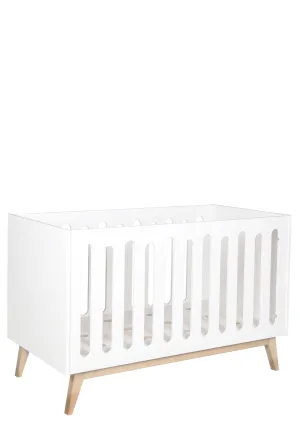 2-in-1 Babybett Bank 'Trendy' Weiß