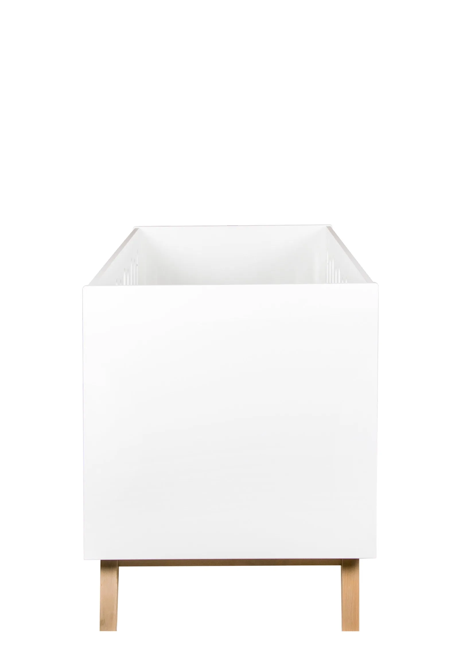 2-in-1 Babybett Bank 'Trendy' Weiß