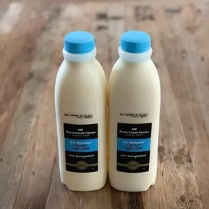 2 X ORGANIC MILK LIGHT 1.5% FAT 1L