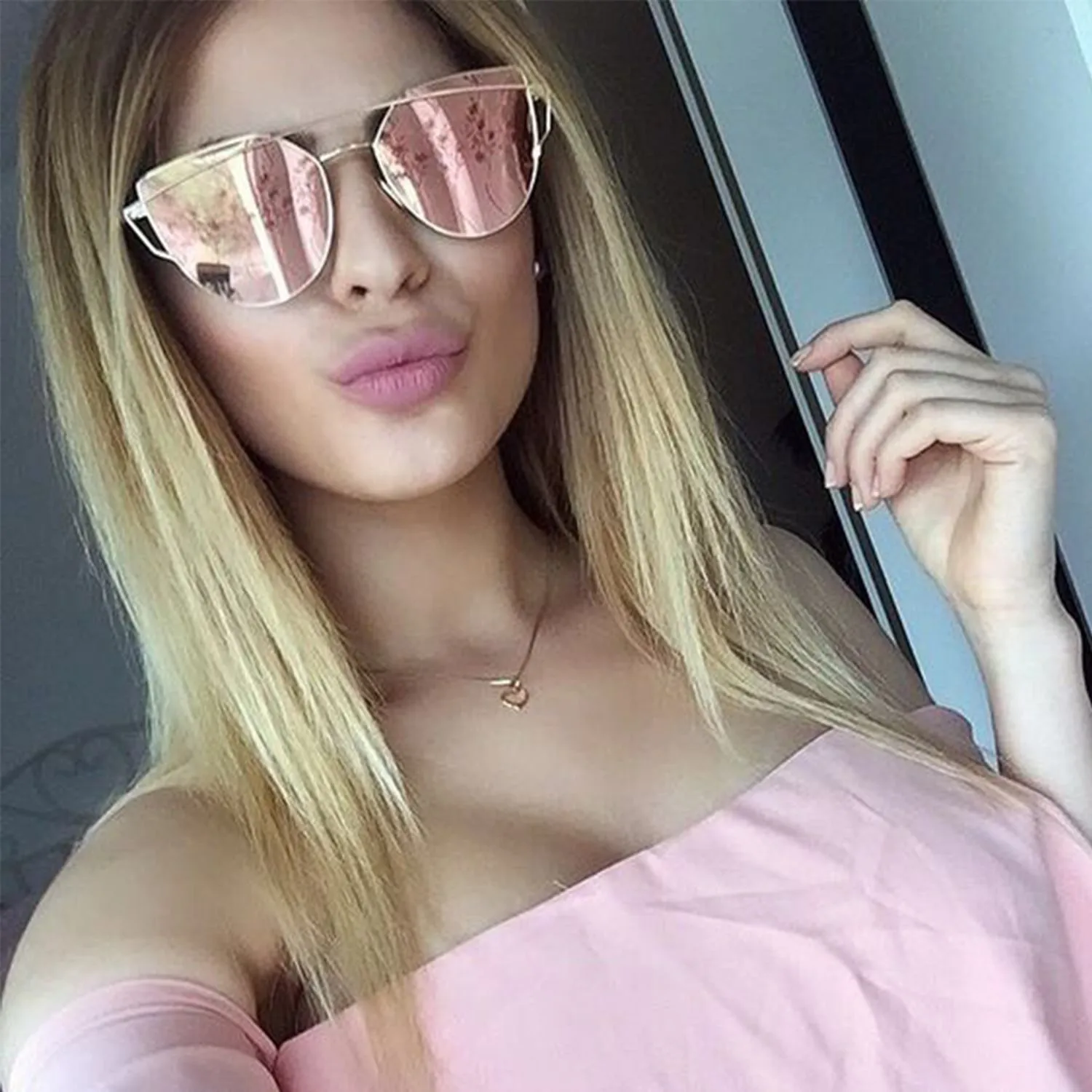 2019-2020 Custom Trendy Oversized Womens Sun Glasses