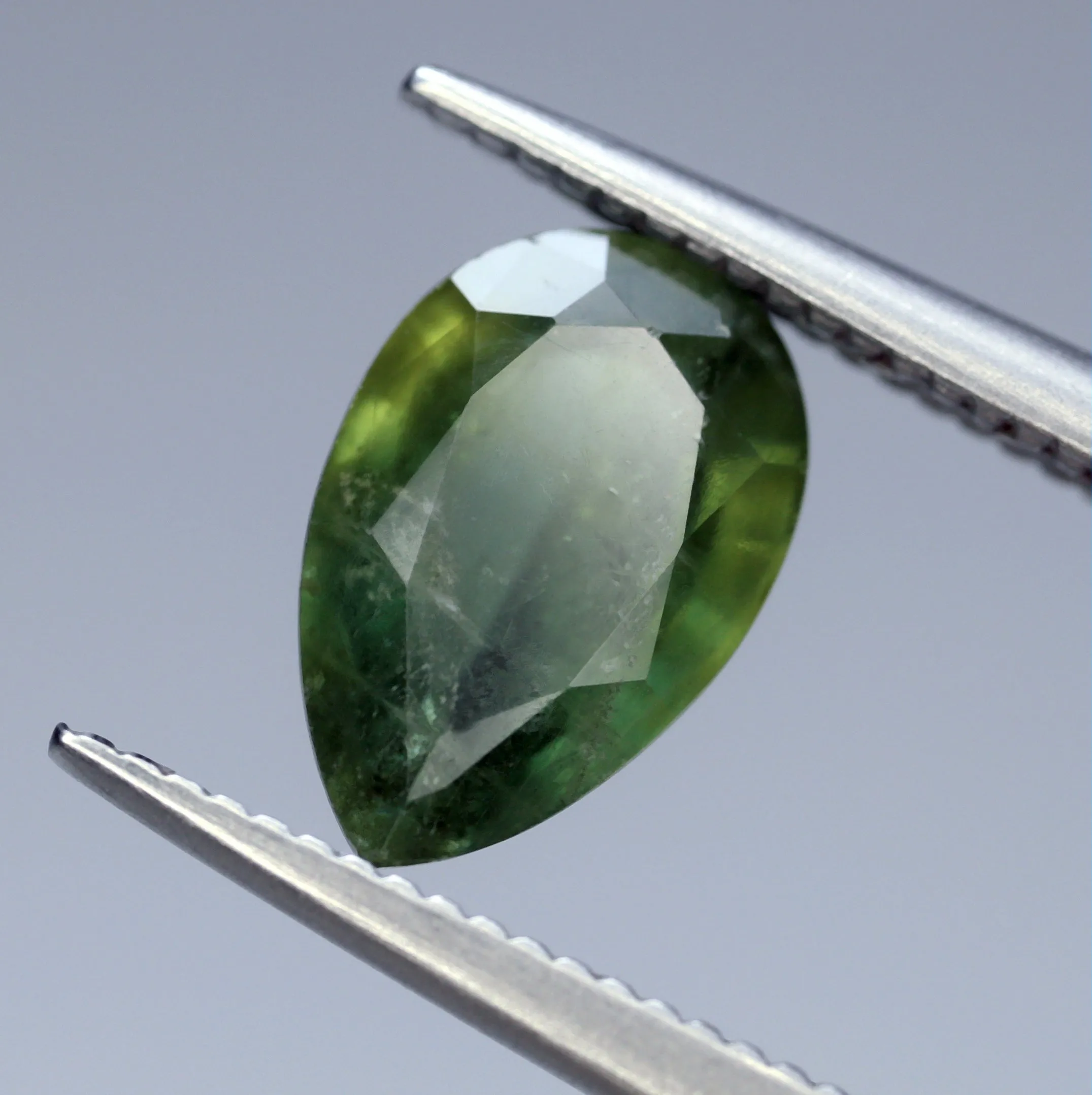 2.02ct Certified Natural Green Sapphire