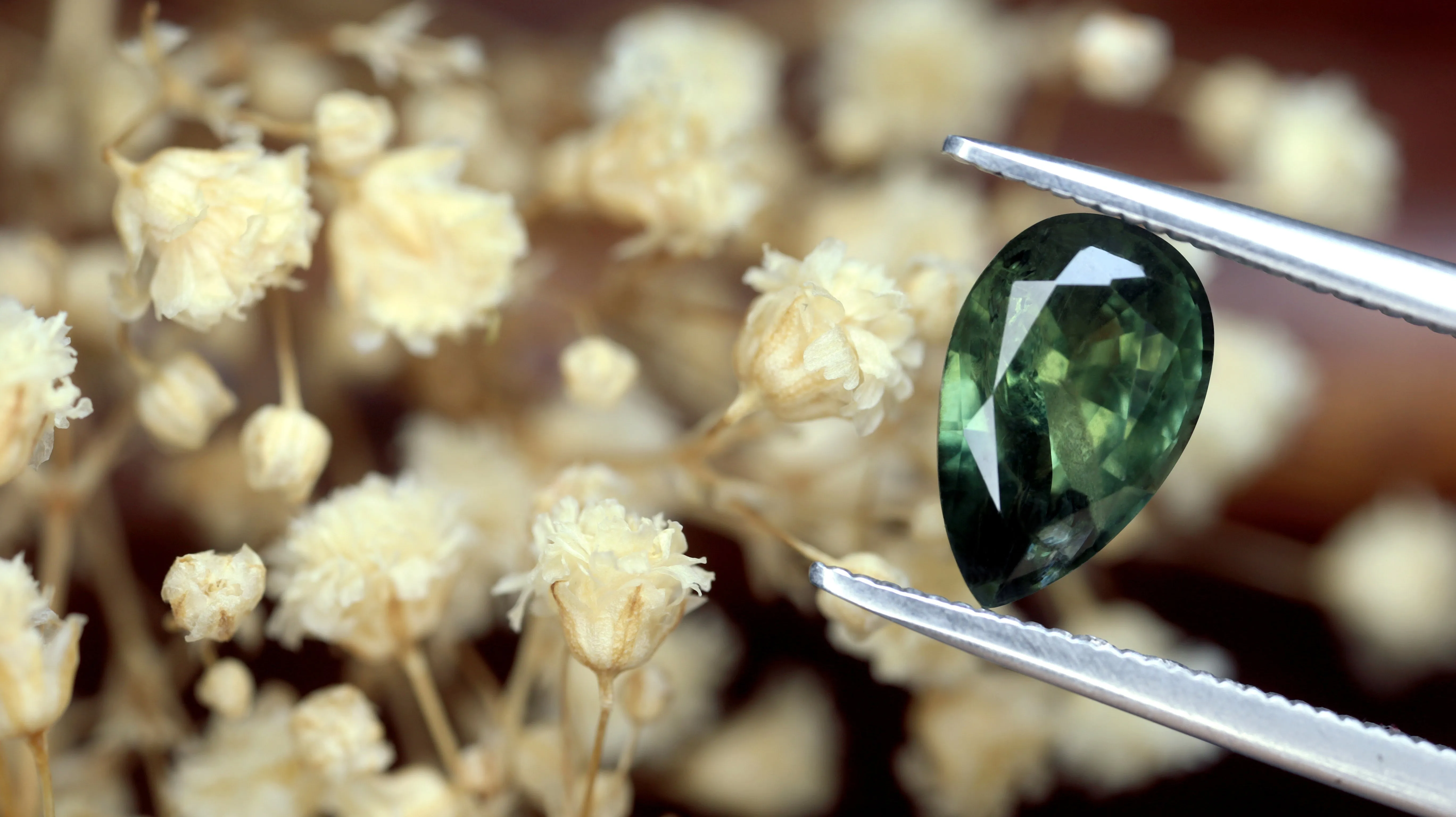 2.20ct Certified Natural Green Sapphire