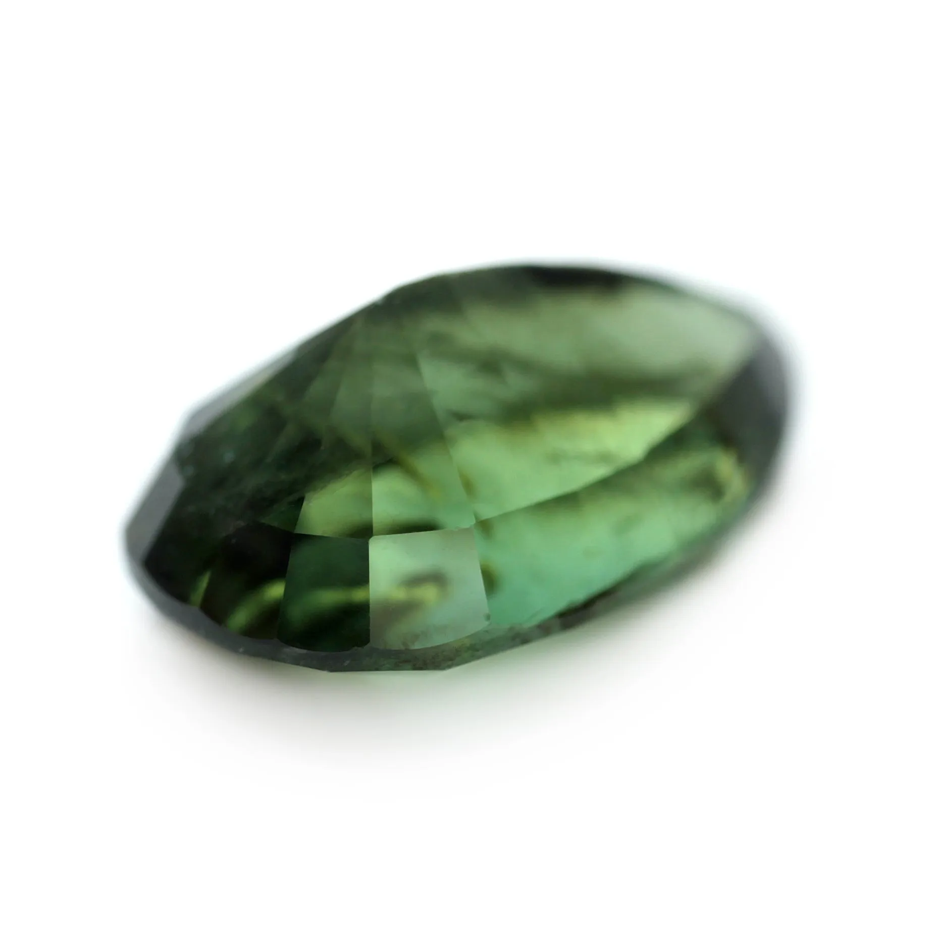 2.20ct Certified Natural Green Sapphire