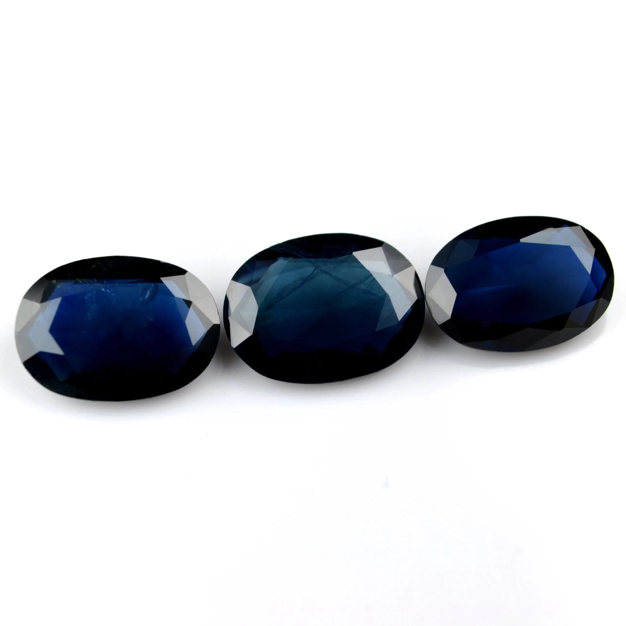 2.22ct Certified Natural Blue Sapphire Set