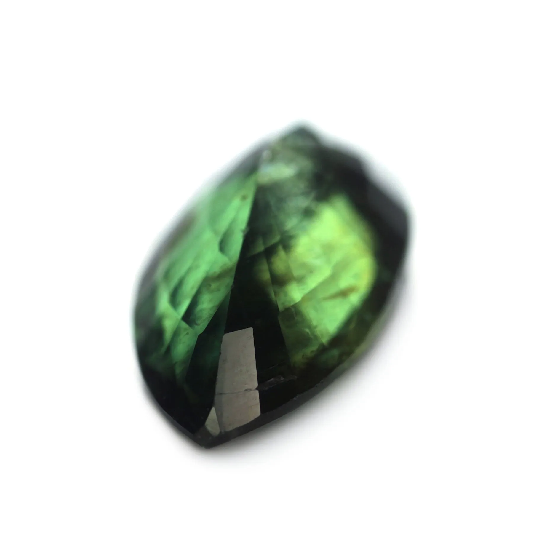 2.22ct Certified Natural Green Sapphire