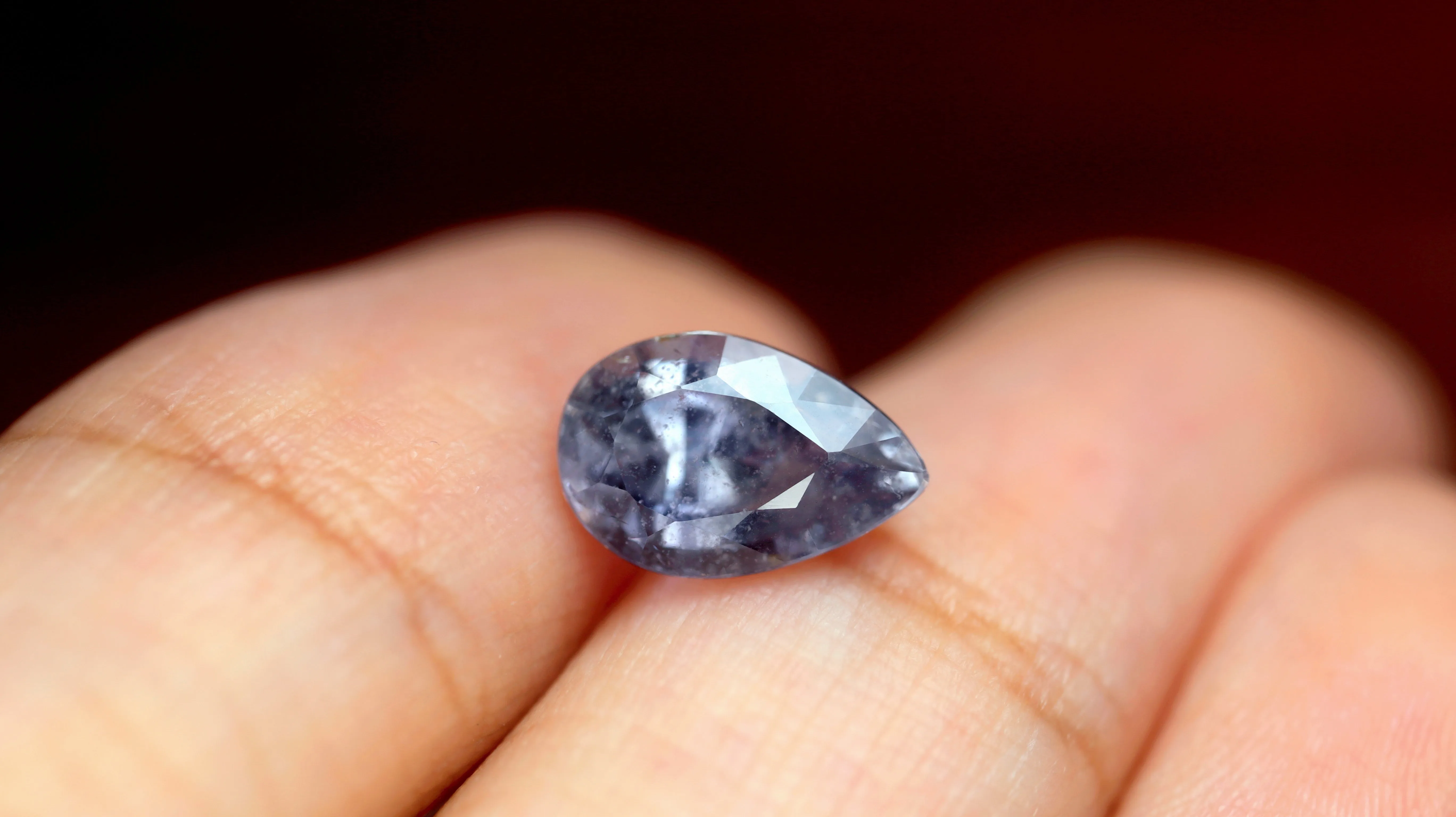 2.27ct Certified Natural Purple Sapphire