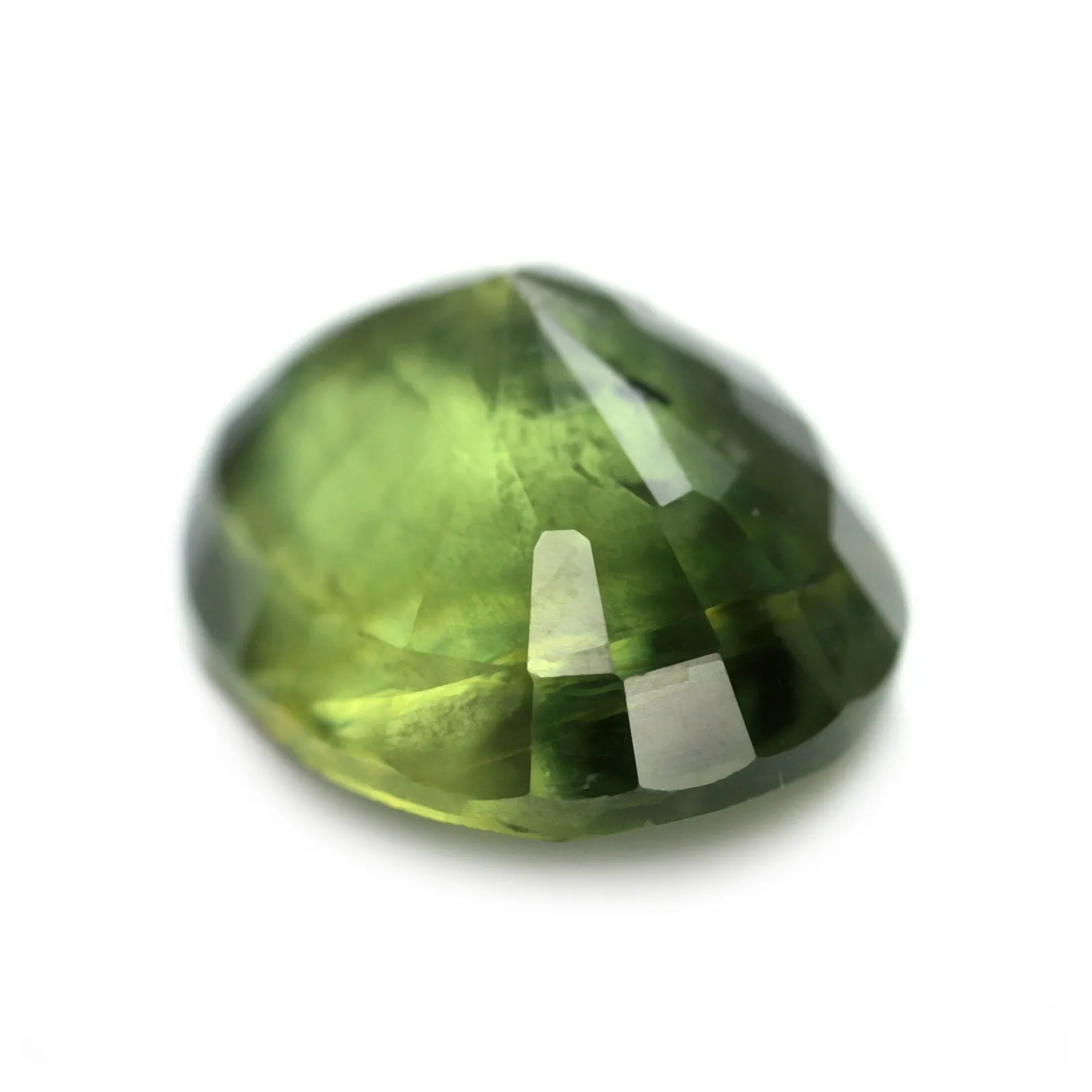 2.29ct Certified Natural Green Sapphire