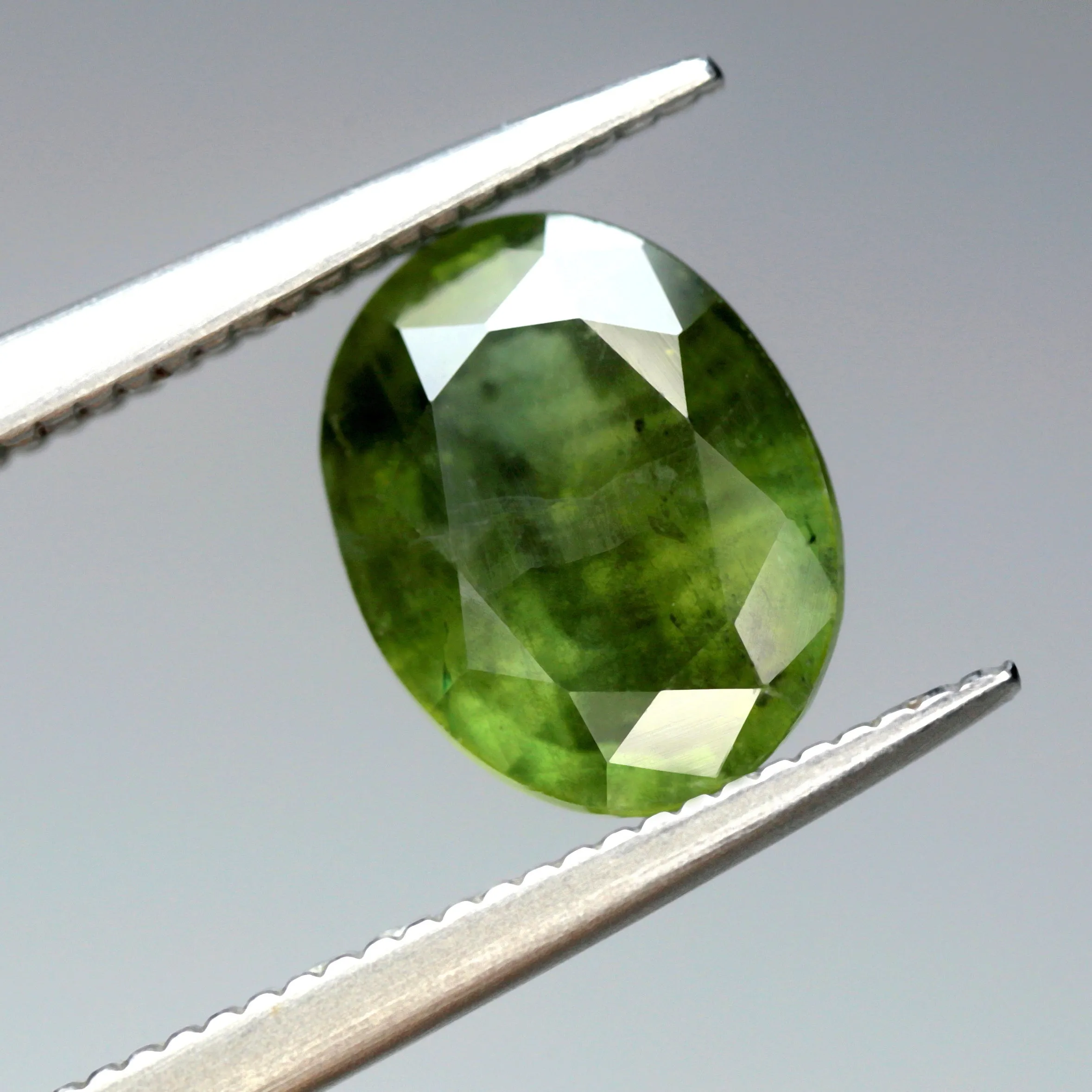 2.29ct Certified Natural Green Sapphire