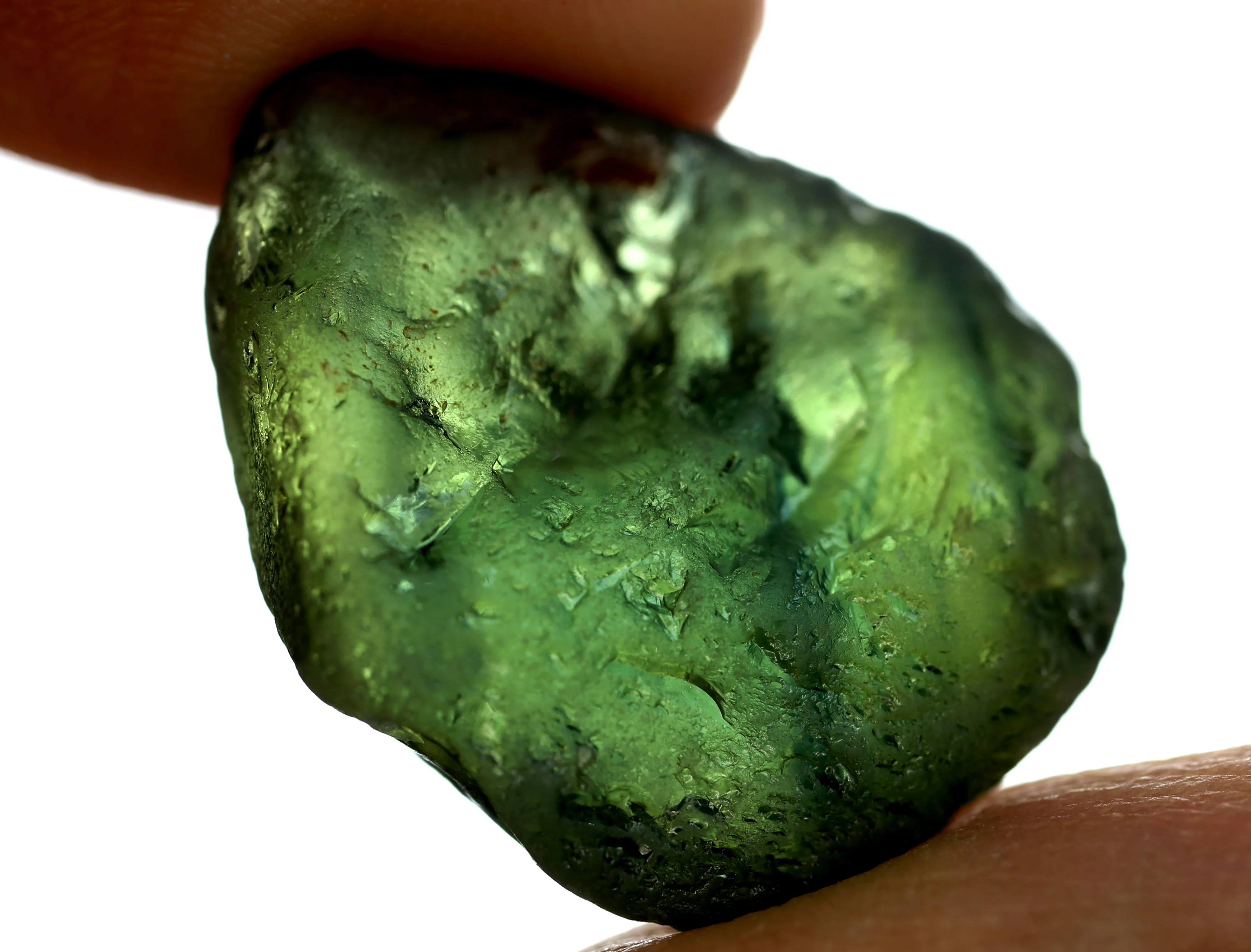 29.26ct Certified Natural Bluish Green Sapphire