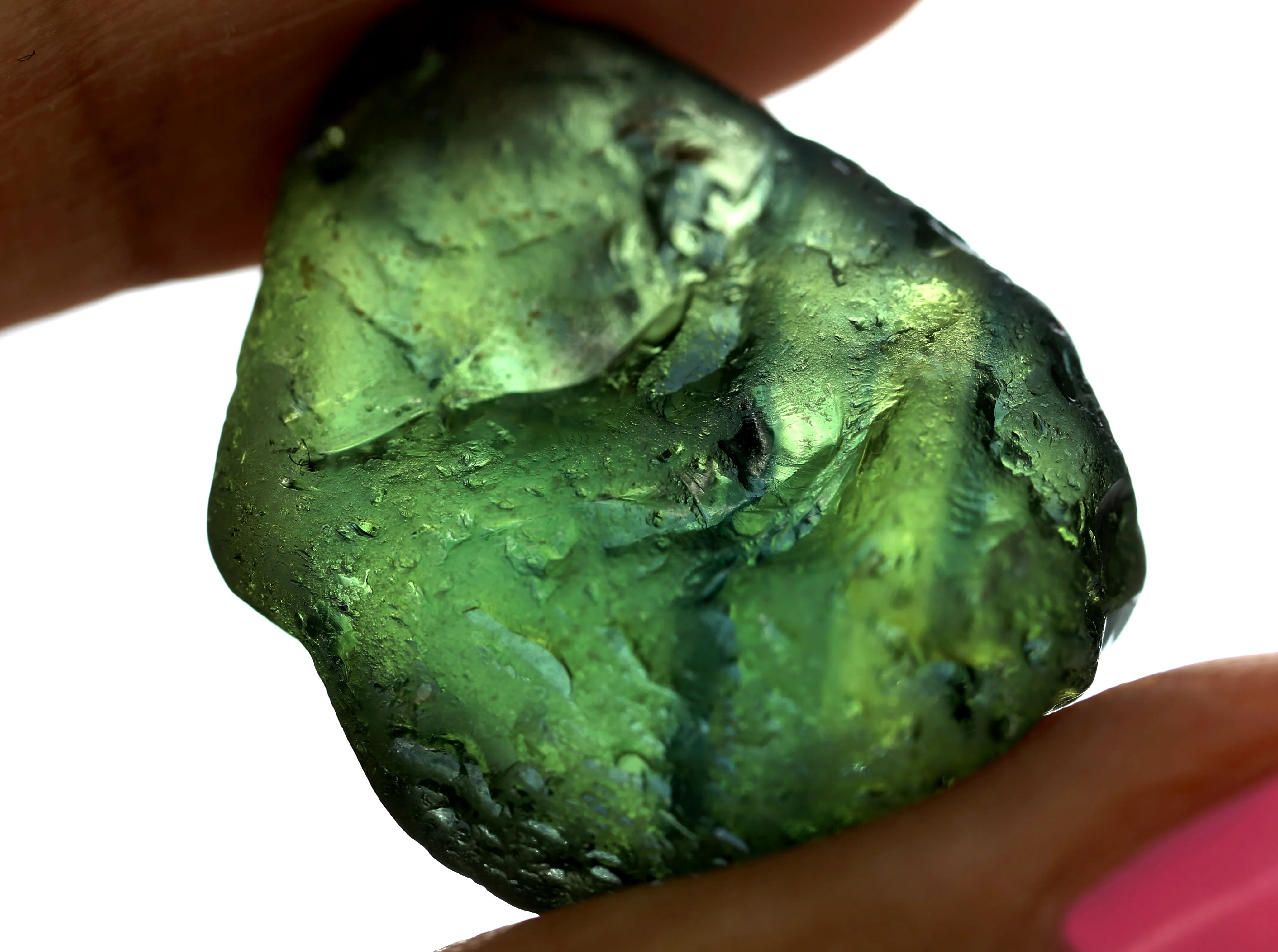 29.26ct Certified Natural Bluish Green Sapphire