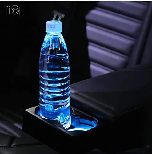 2pcs Only Suitable for Mercedes Benz Cup Holder Lights,Mercedes car Interior Atmosphere Lights